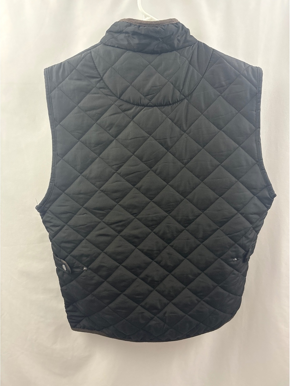 Tahari Black Quilted Sleeveless Vest Large Brand New With Tags - Picture 4 of 5